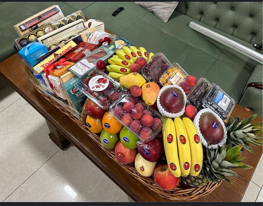 Фруктовые корзинки на заказ