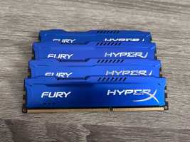 RAM памет DDR3 4x4GB 1600 Kingston Fury