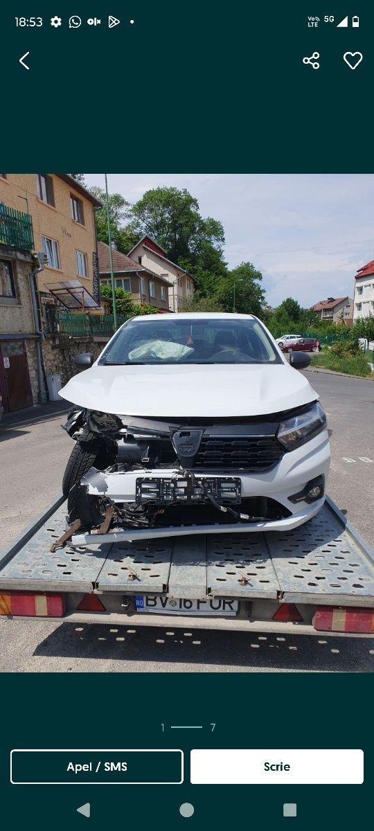 Dezmembrez Dacia Logan 3