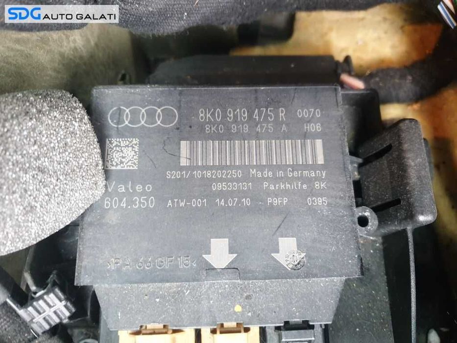 Calculator Modul Senzori Parcare Audi A4 B8 2008 - 2015 Cod 8K0919475R [K0274]