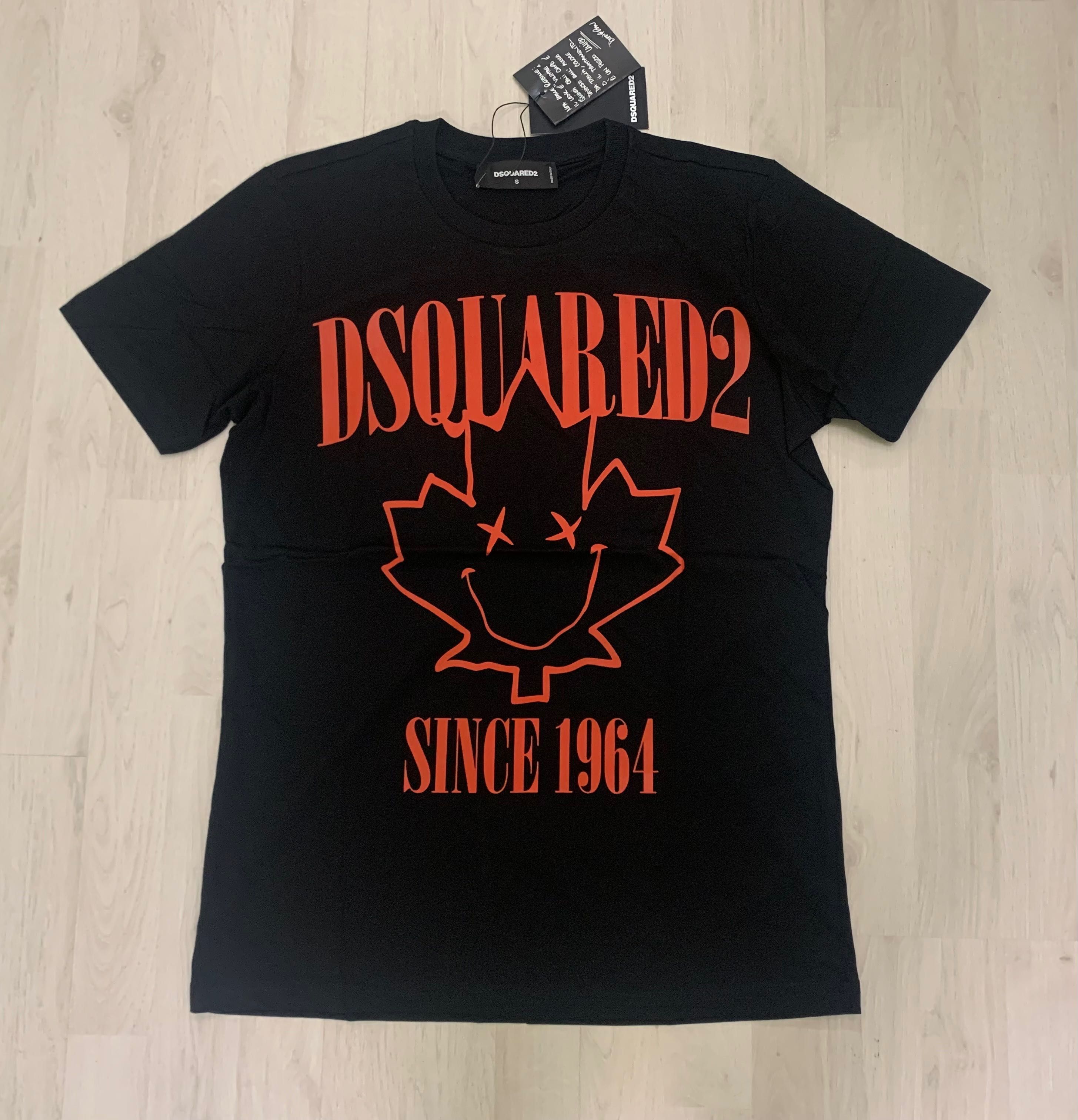 Нови мъжки тениски с етикети Dsquared D2 S-2XL