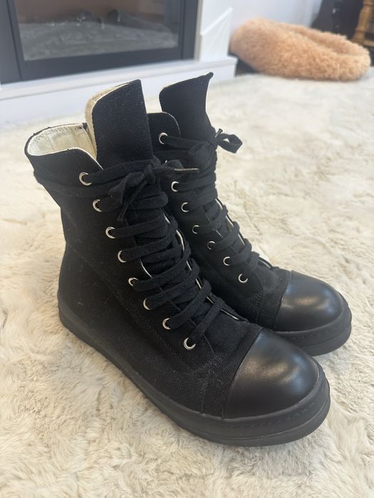 rick owens dark shw all black