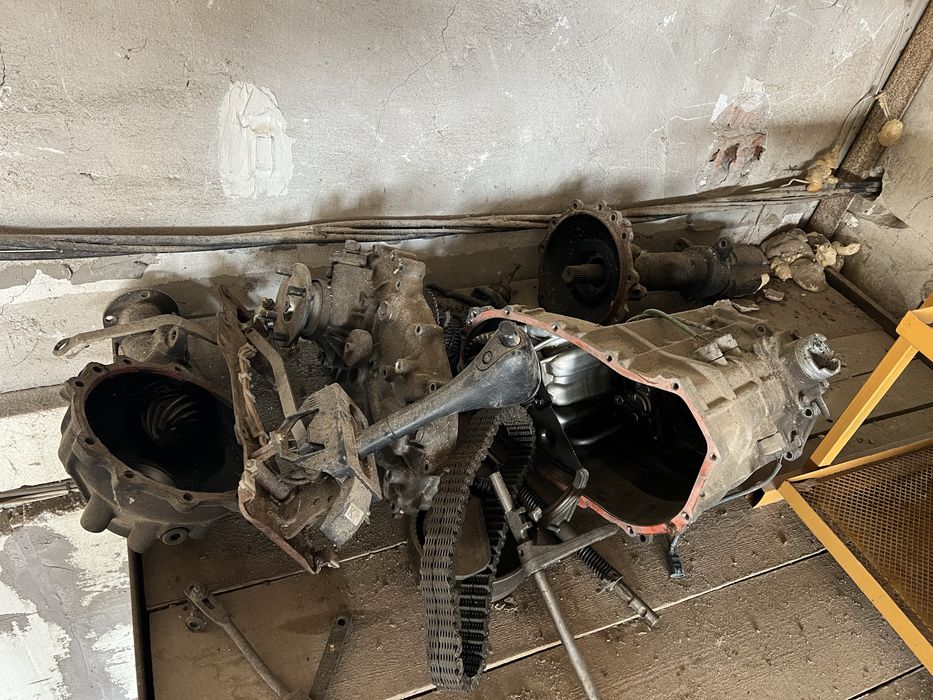 Раздатка, преден диференциал и скоростен л ост Тойота Ланд круизер 97г