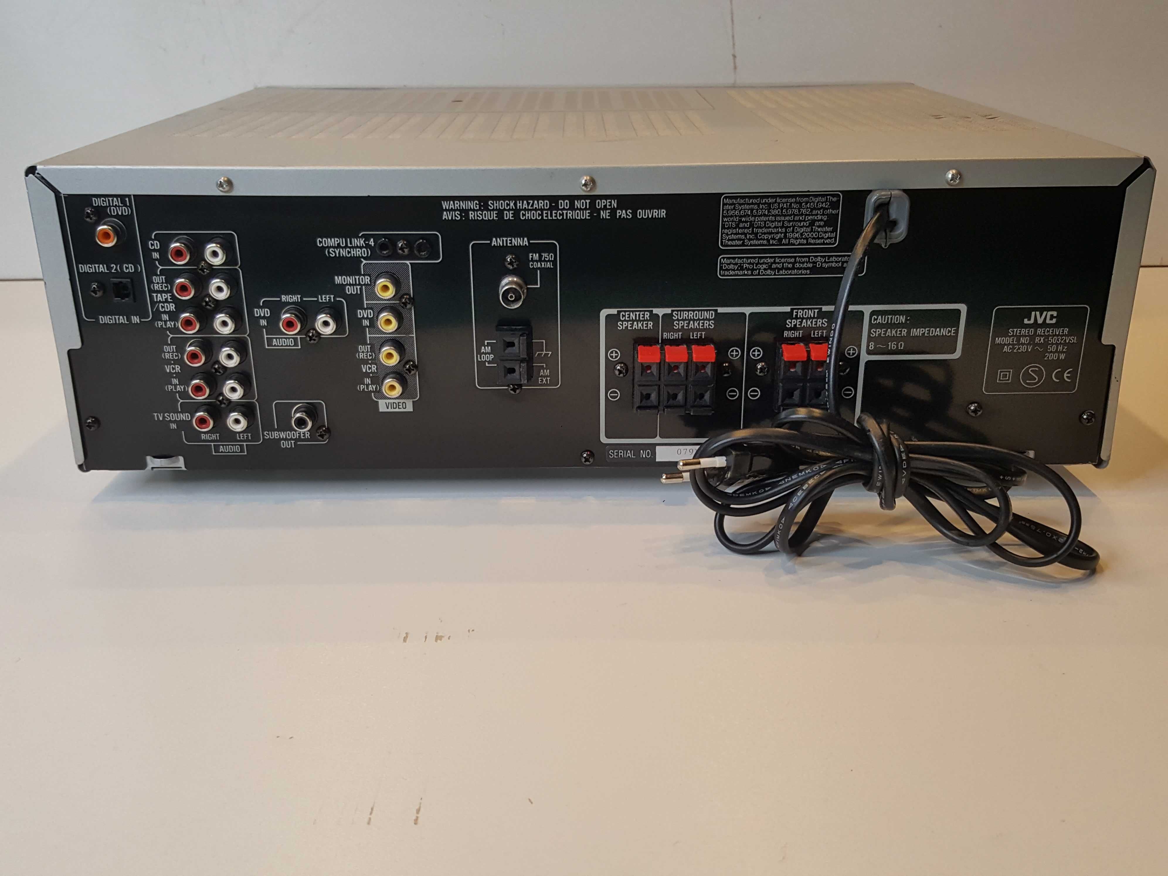 Vand amplificator JVC RX-5032VSL