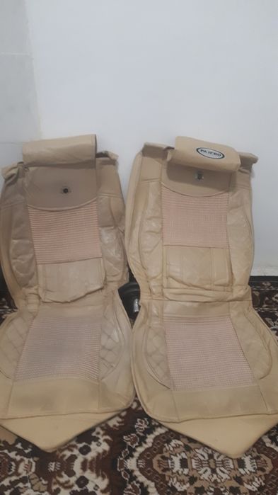 Чехлы на авто Pajero перед