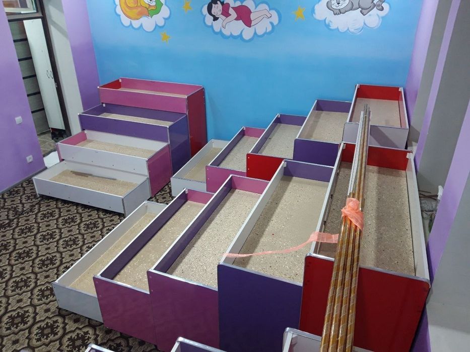 Bog'cha uchun mebellar sifatli hamyonbop 5 yil kafolati bilan