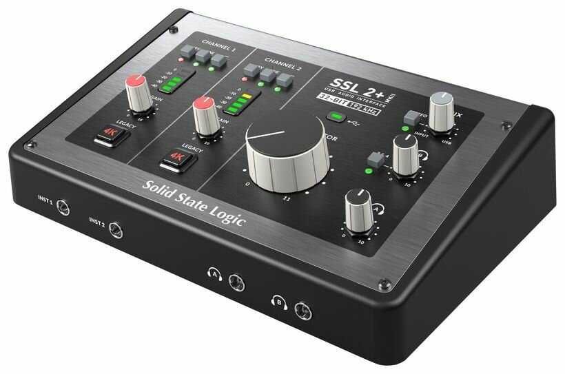 Solid State Logic SSL 2+ MKII USB Audio Interface