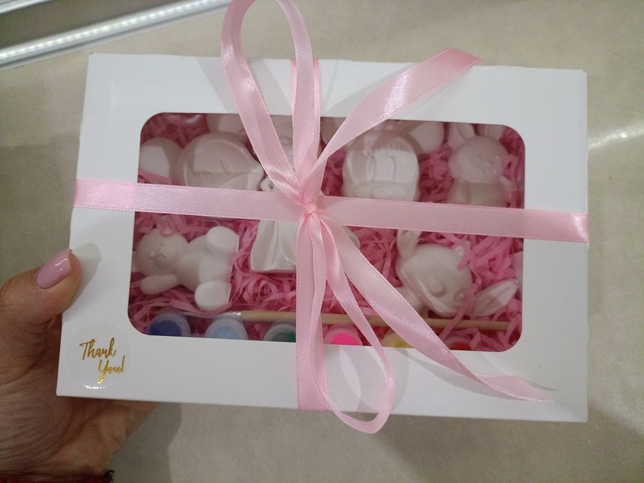 Гипсови фигурки за оцветяване