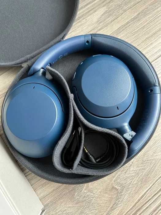 Casti Sony WH-XB910N, wireless cu noise cancelling, bass & touch panel