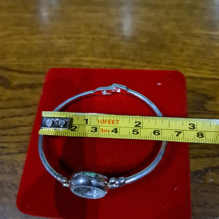 Oferta redus,ceas argint 925 nou,Claudia,quart la cutie,sidefat,superb