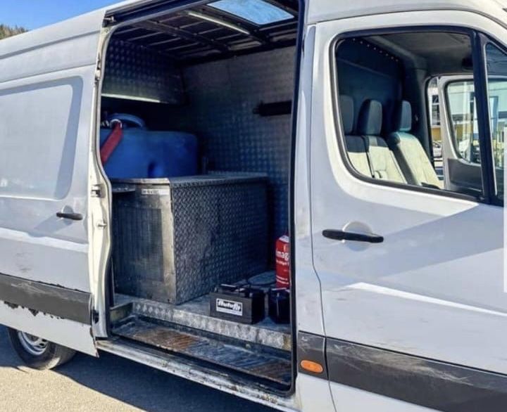 VW Crafter/ Техника за отпушване на канализации