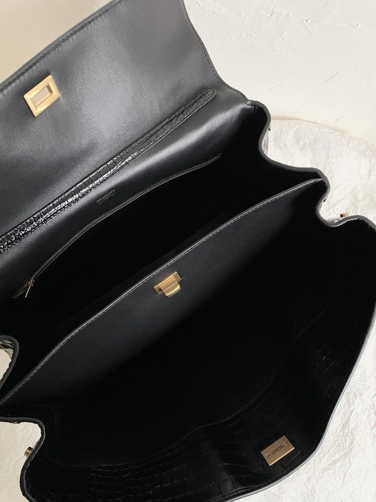 Geanta Balenciaga Rodeo 40 cm croco, Premium