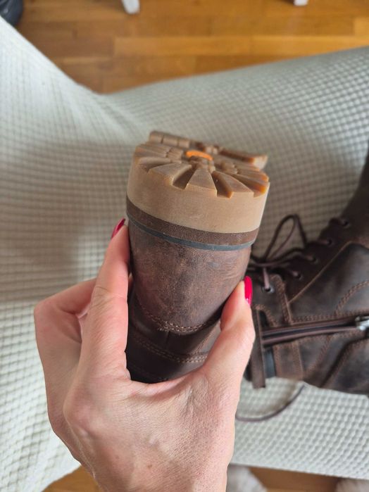 Детски боти Тимбърленд кожени, н-р 36, отлично състояние