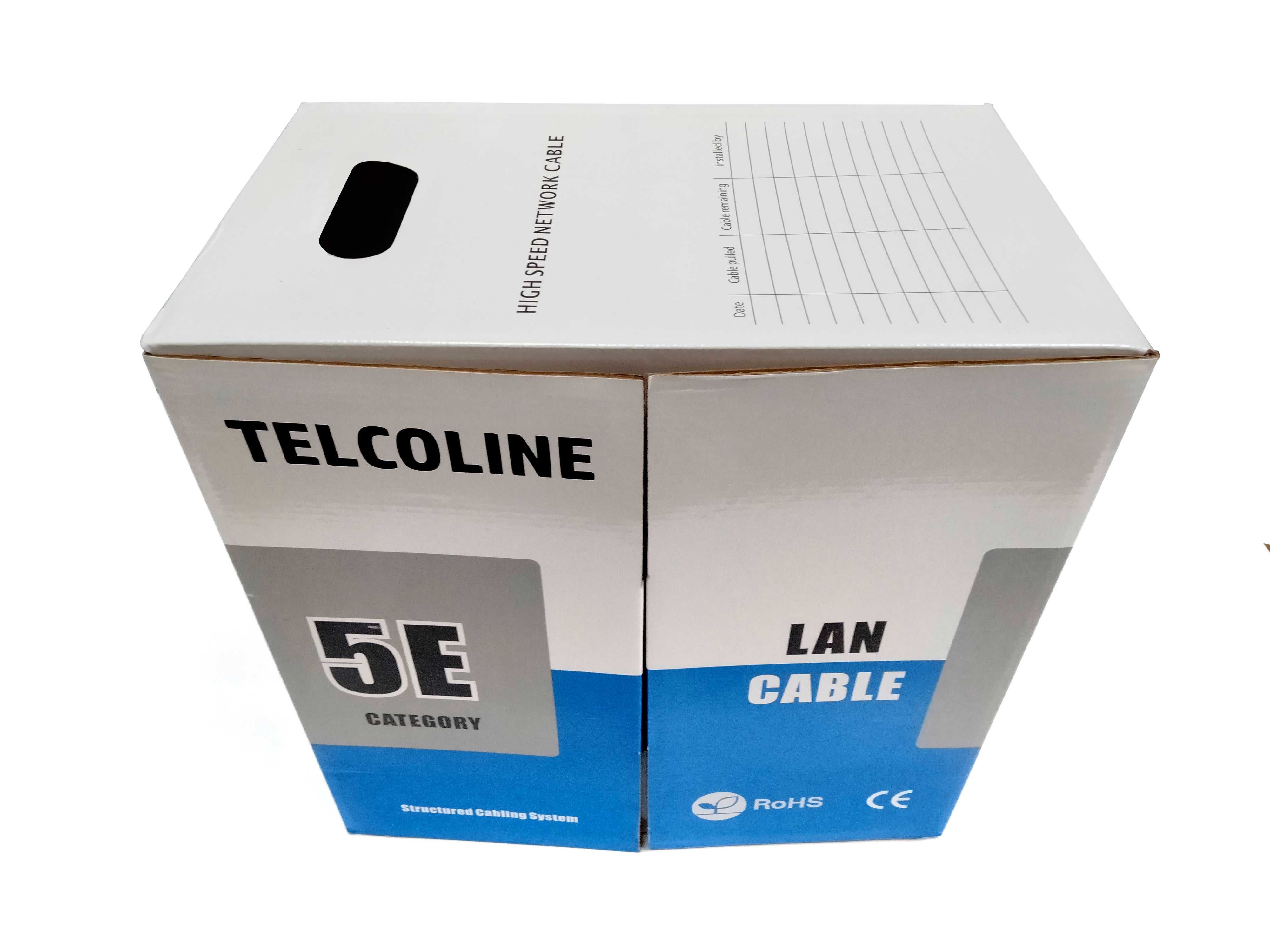 Cablu UTP Cat5e Telcoline 0.48mm Rola 305M