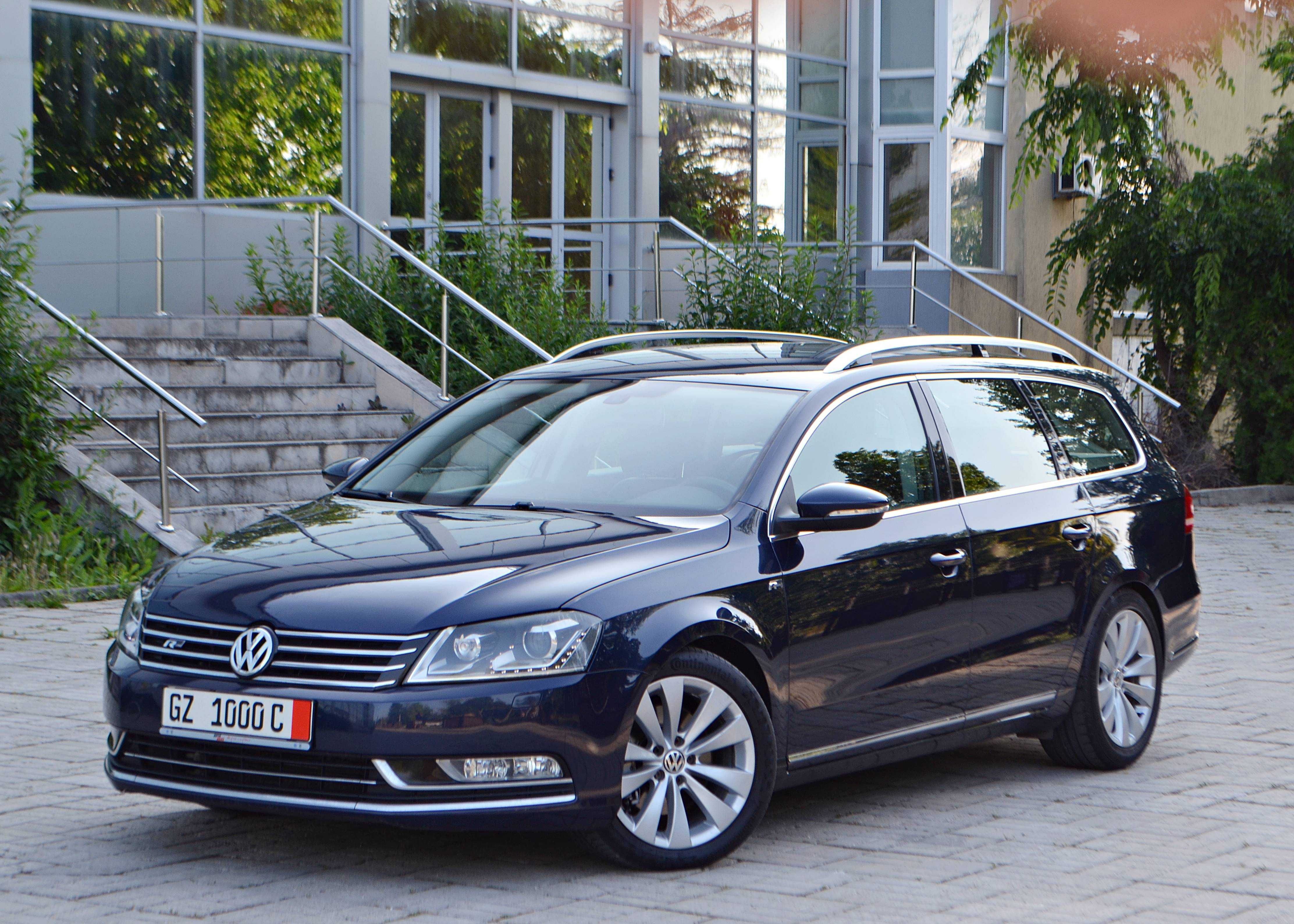 VW Passat B7 2.0tdi 177cp E5 Autom DSG Xenon Alcantara Clima Noua Navy