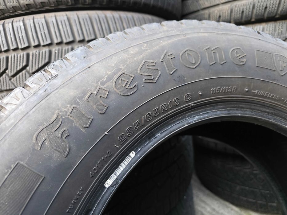 2бр Зимни гуми за бус 235 65 16 С - Firestone - DOT 2023