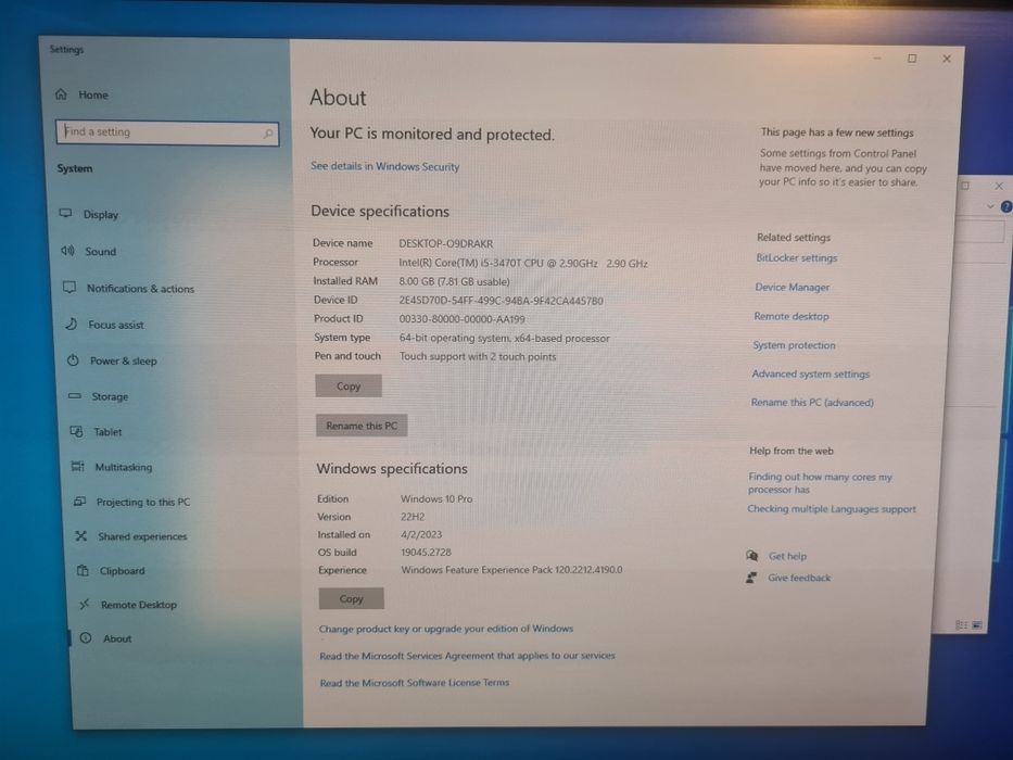 Lenovo ThinkCentre M92Z 23" Full HD  All-in-one