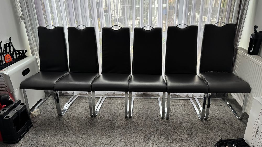 Scaune tapitate living / dining - 6buc