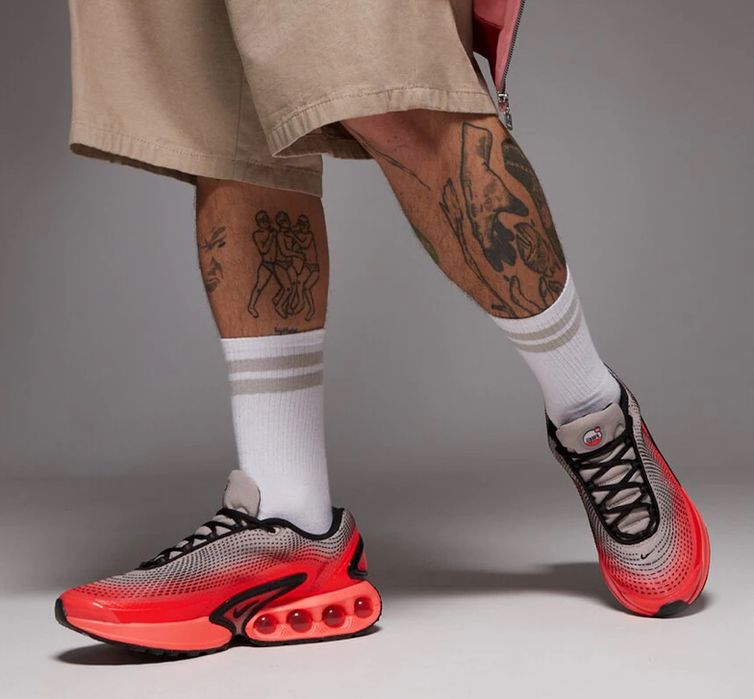 Nike Air Max DN Grey Dragon Red UK10.5/EUR45.5номер/29.5см