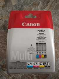 Set 4 Cartuse cerneala Canon CLI-571 multipack