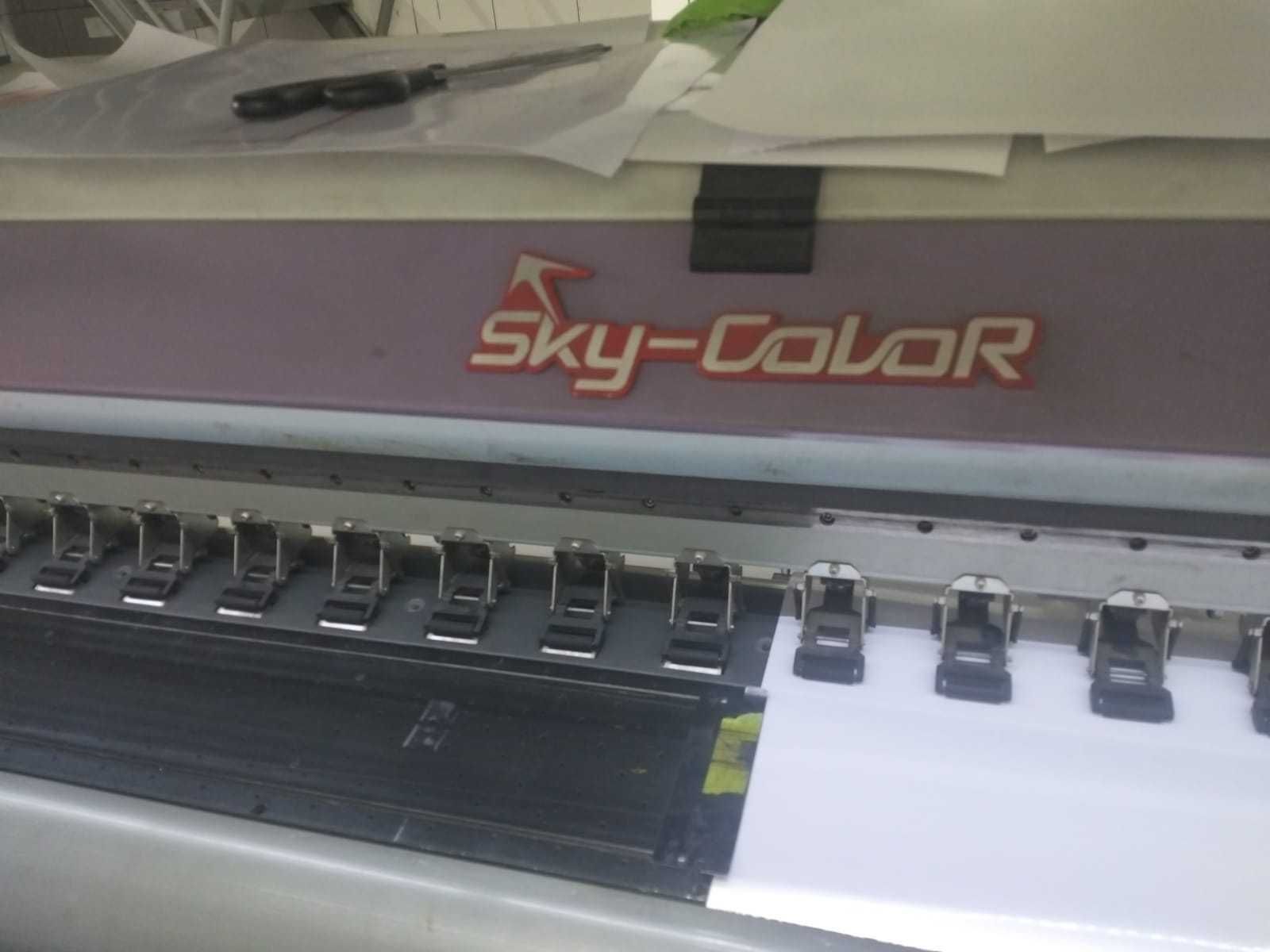 Сольвентный принтер Sky-Color