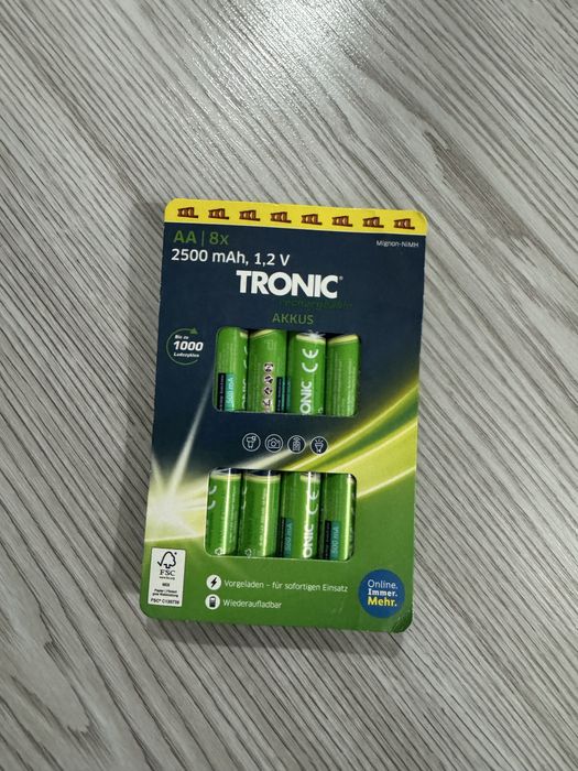 Acumulatori TRONIC R6 AA 1.2V 2500 mAh