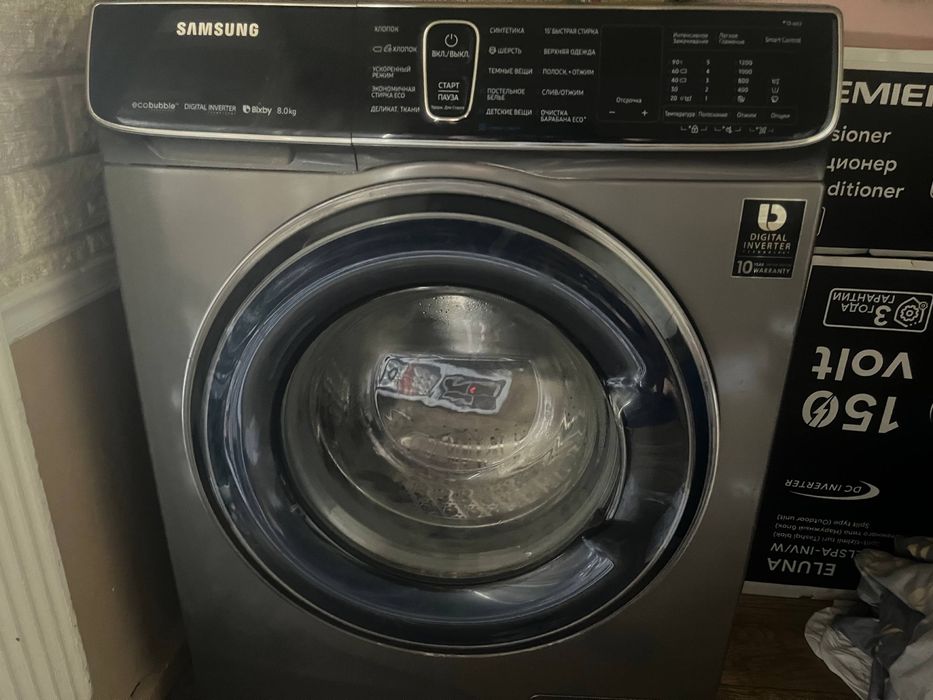 Samsung стиральная машина 8кг в идеальном состоянии