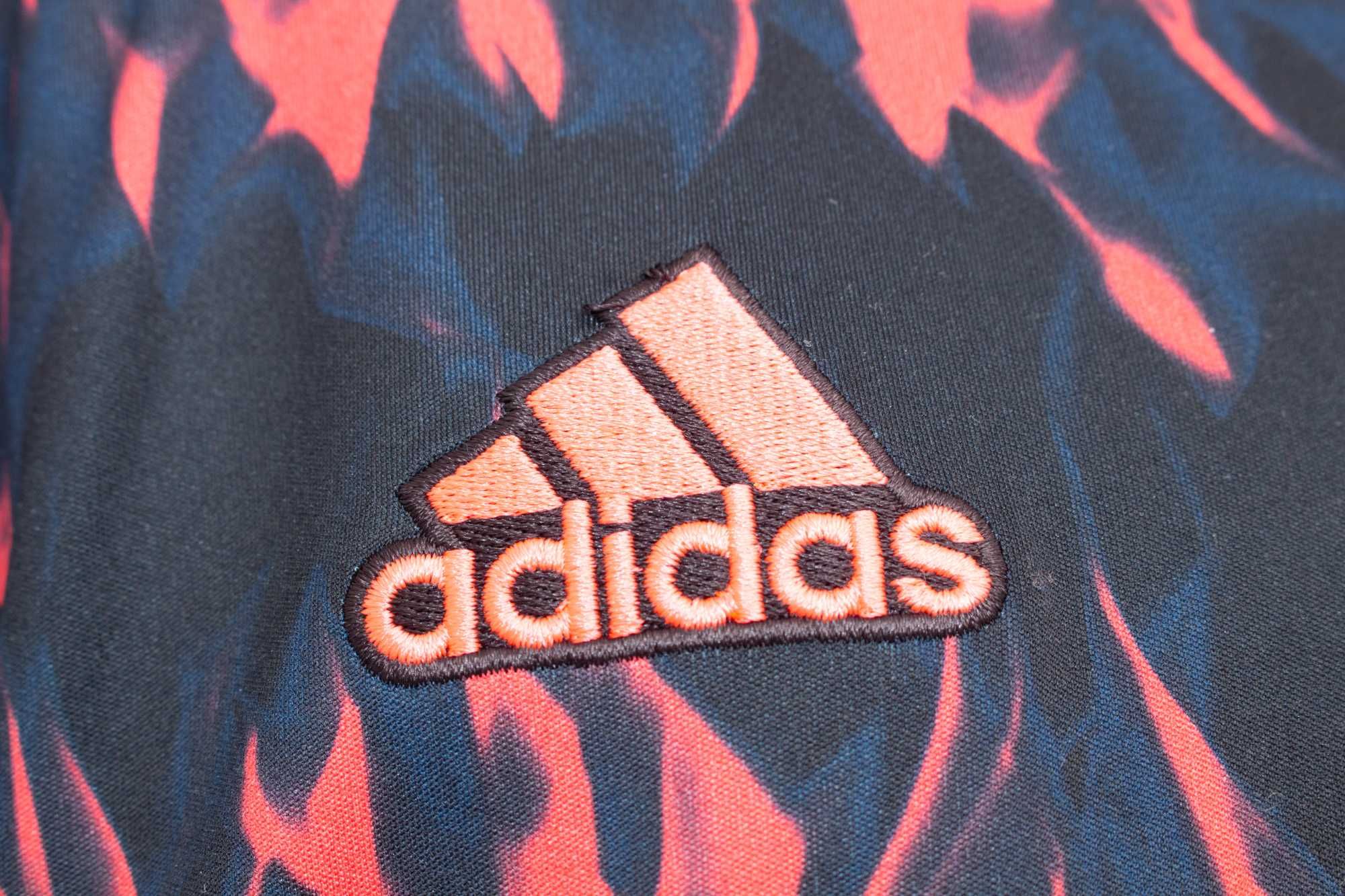 Manchester United Adidas оригинална мъжка блуза термо с полар 2XL