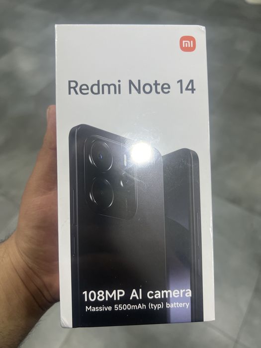 Redmi note 14 yangi ochilmagan