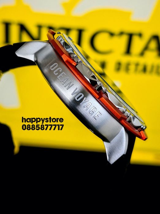 INVICTA Chrononaut Orange 52 mm, Инвикта нов ръчен часовник