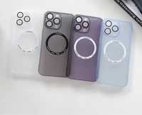 Husa Plastic Thin Case 0,08 Magsafe Cercl Iphone 13/14/15 PRO MAX PLUS