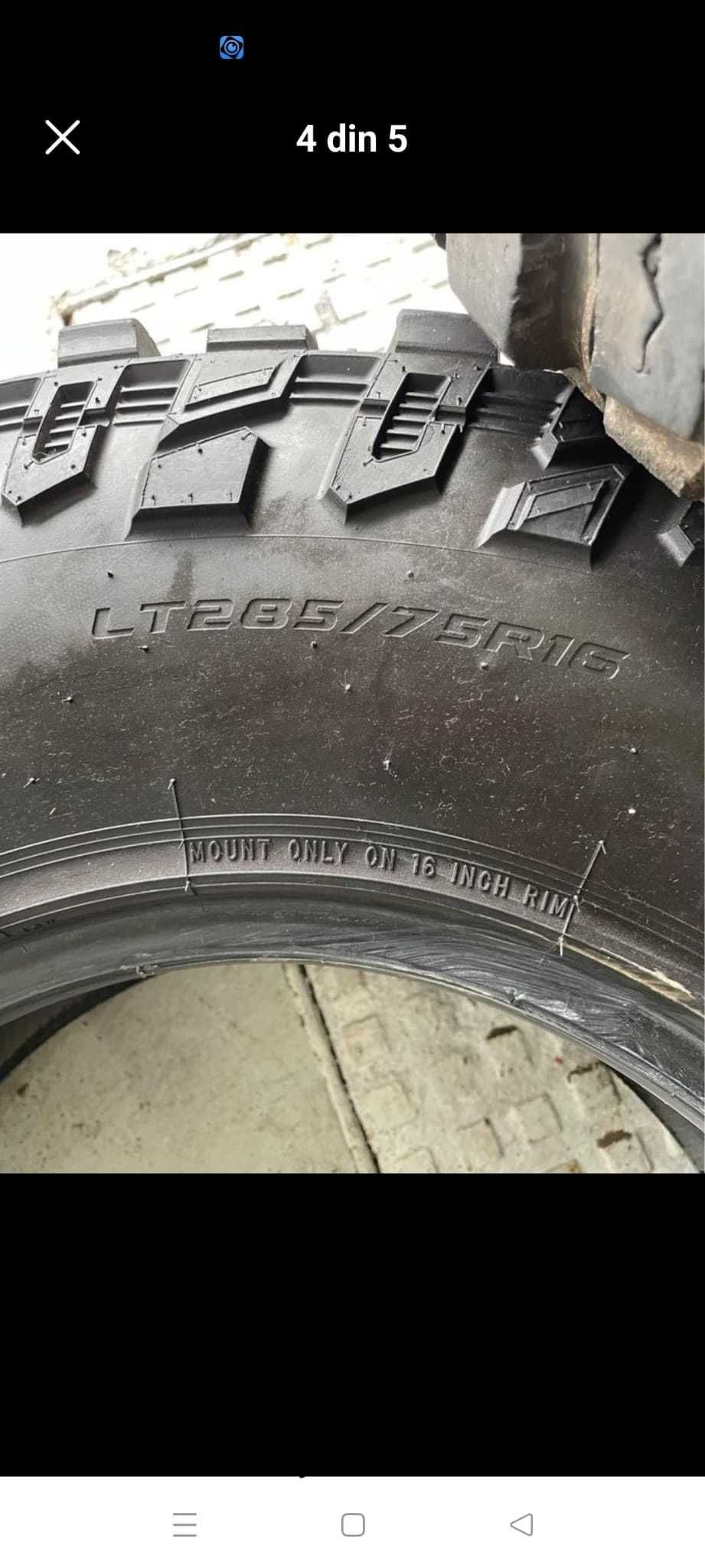 Anvelope teren 285/75R16