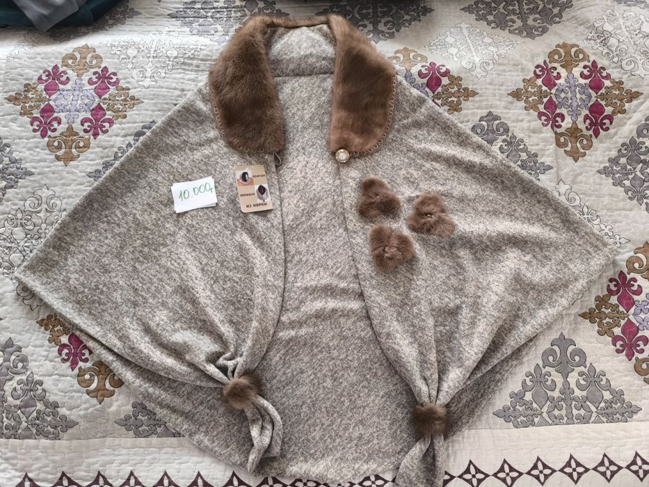 Продам платок накидку с норкой