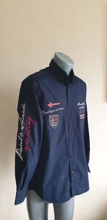 Paul & Shark KIPAWA Cotton Mens Size 40 / M  ОРИГИНАЛ! Мъжка Риза!