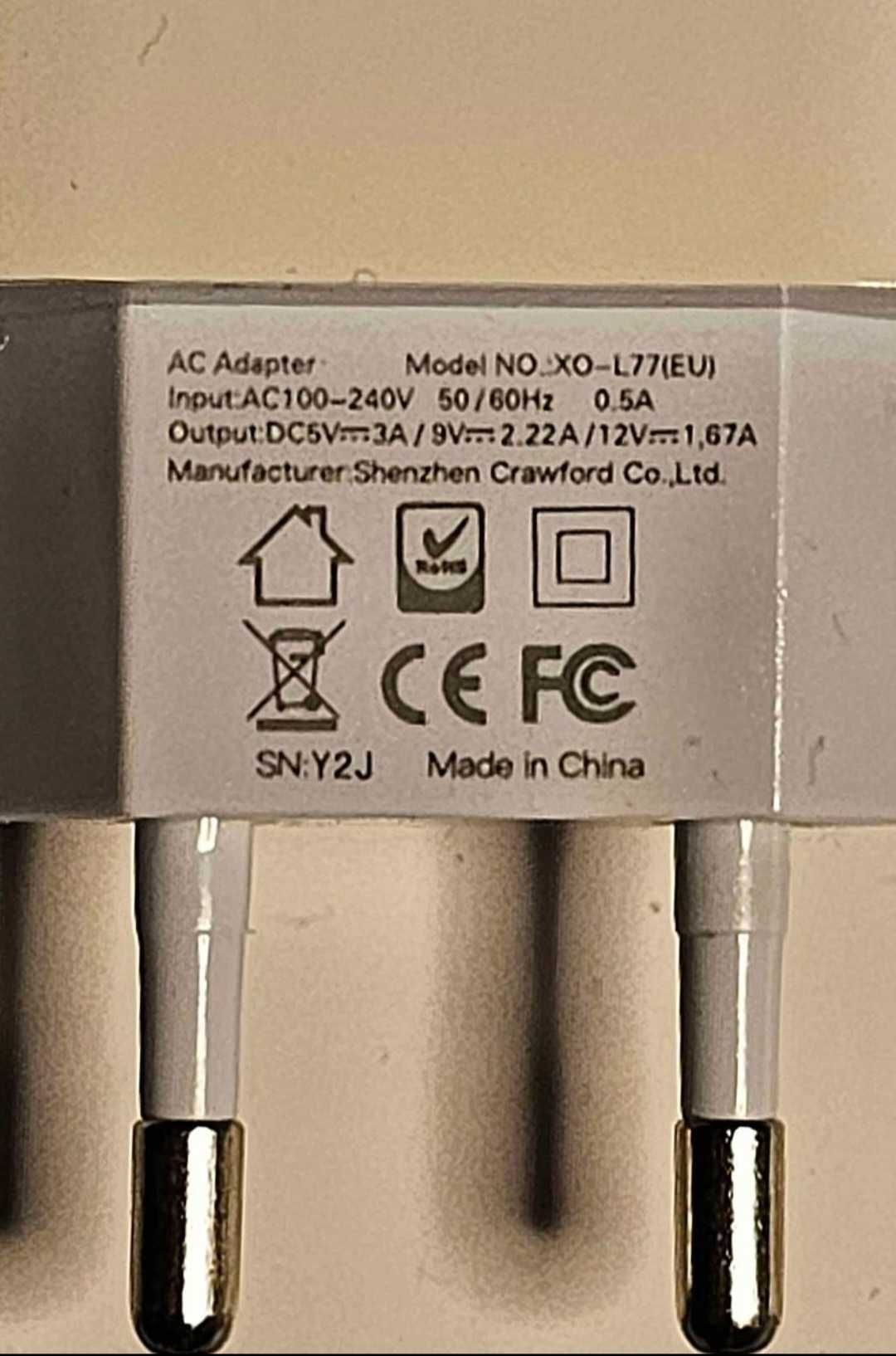 Adaptor de încărcare universal, 20W, port USB tip C (reversibil)