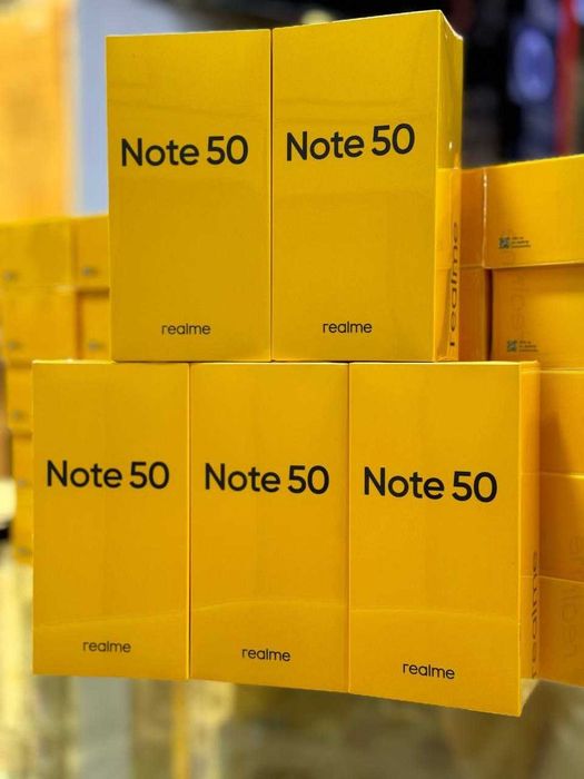 Realme note 50 4/128GB imeika utgan, Telefonlar yangi, Телефоны новые