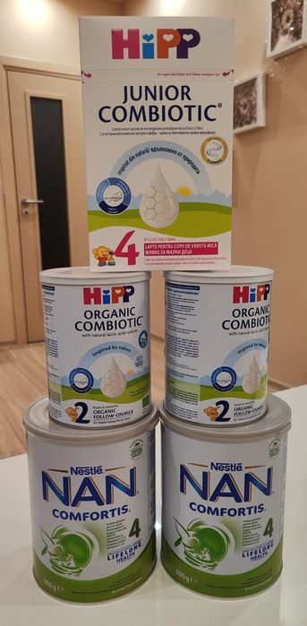 Адаптирано мляко Hipp, NAN Comfotis