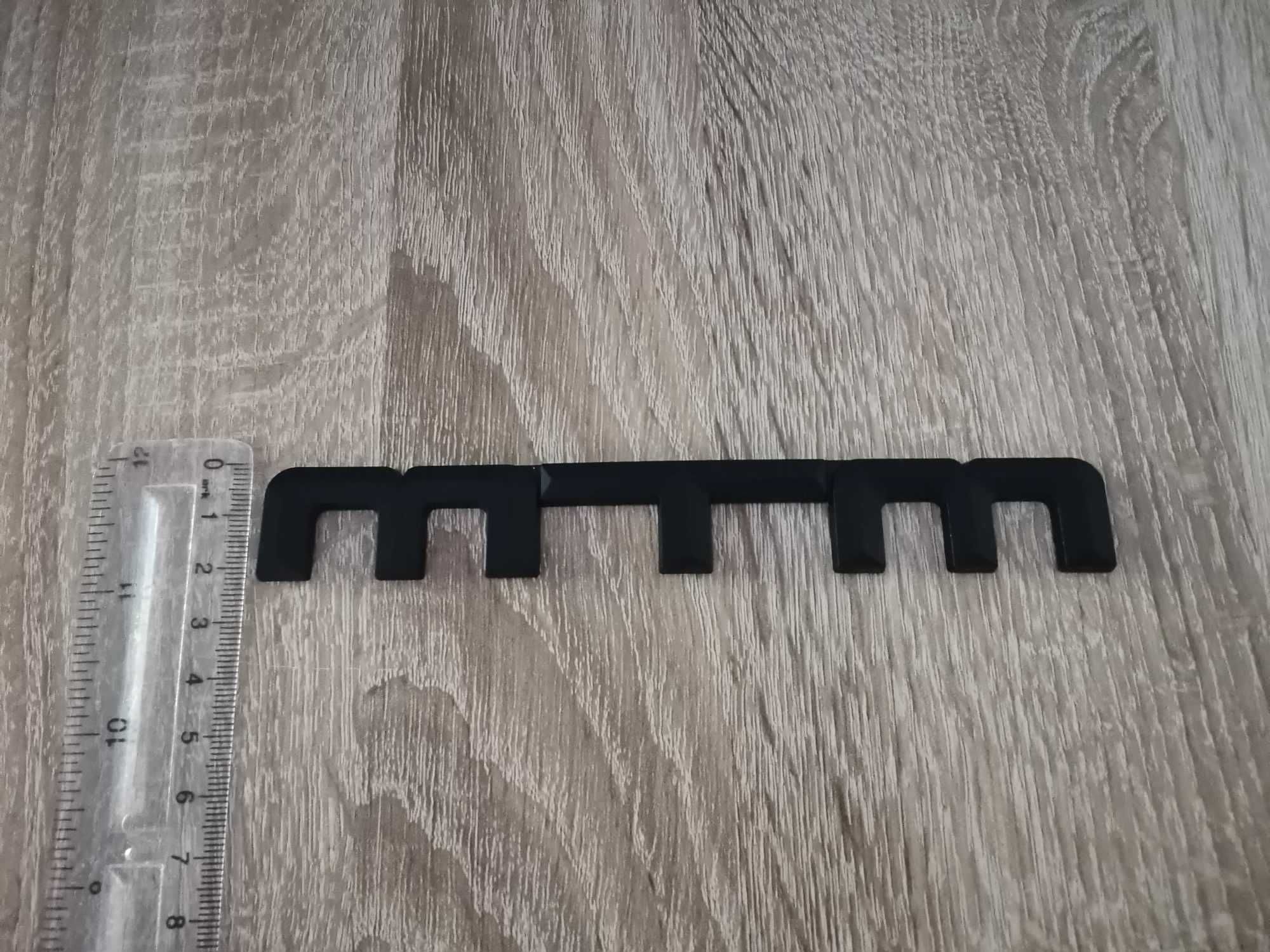 Ауди Audi MTM черни емблеми