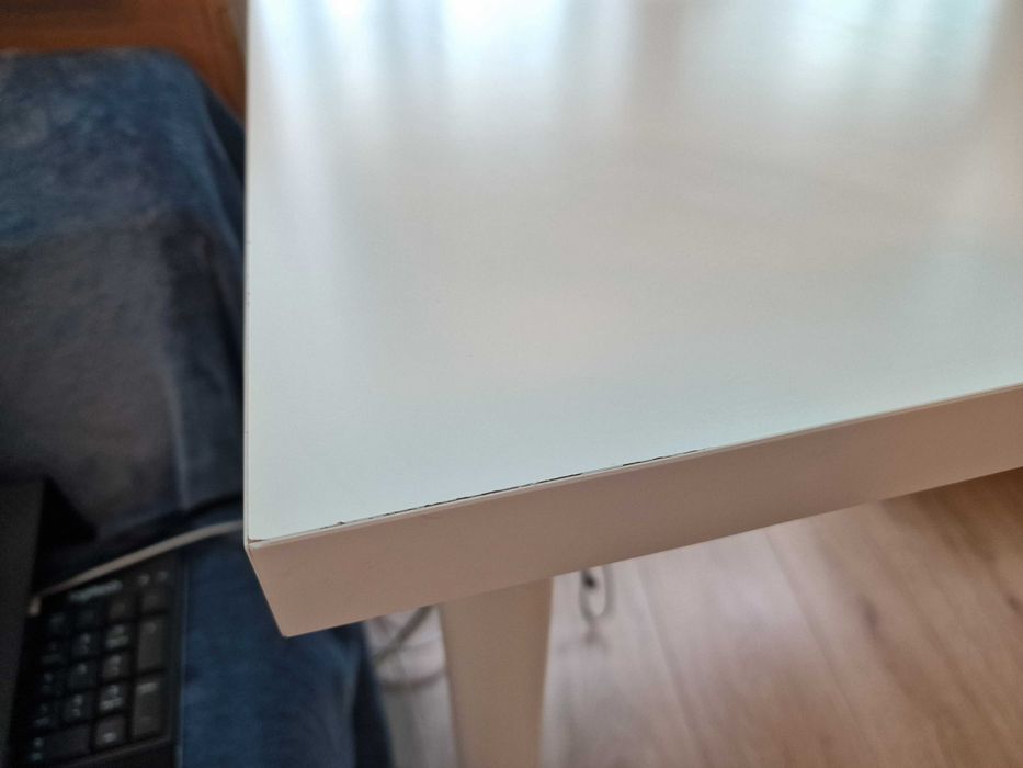 Работно бюро от Ikea 200x60 см, бяло