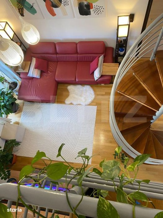 Penthouse modern cu 4 camere, 3 bai, 108mp cu parcare si boxa, zona Ir