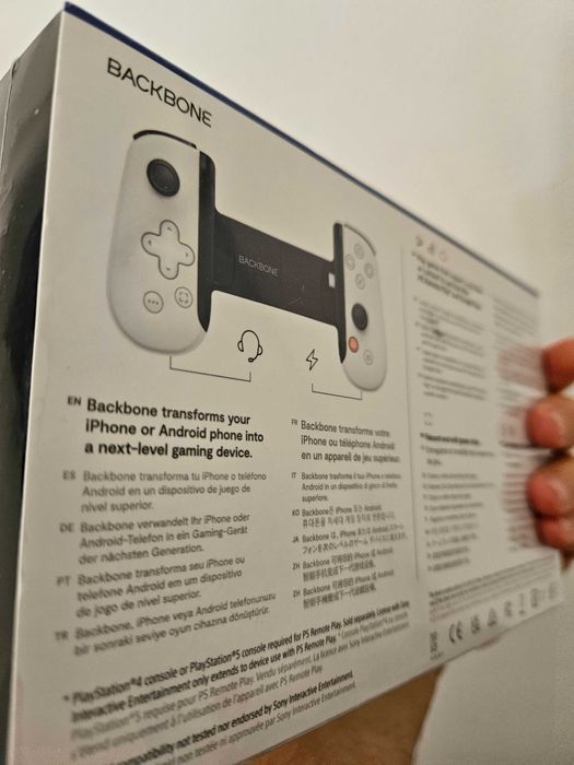 Playstation Backbone nou la cutie Garantie.