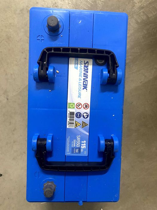 Нова акумулаторна батерия 12V, 115Ah, 550Wh SONNAK
