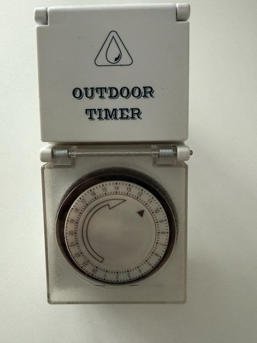 Vand priză programabilă mecanică de exterior 16A/230V IP44