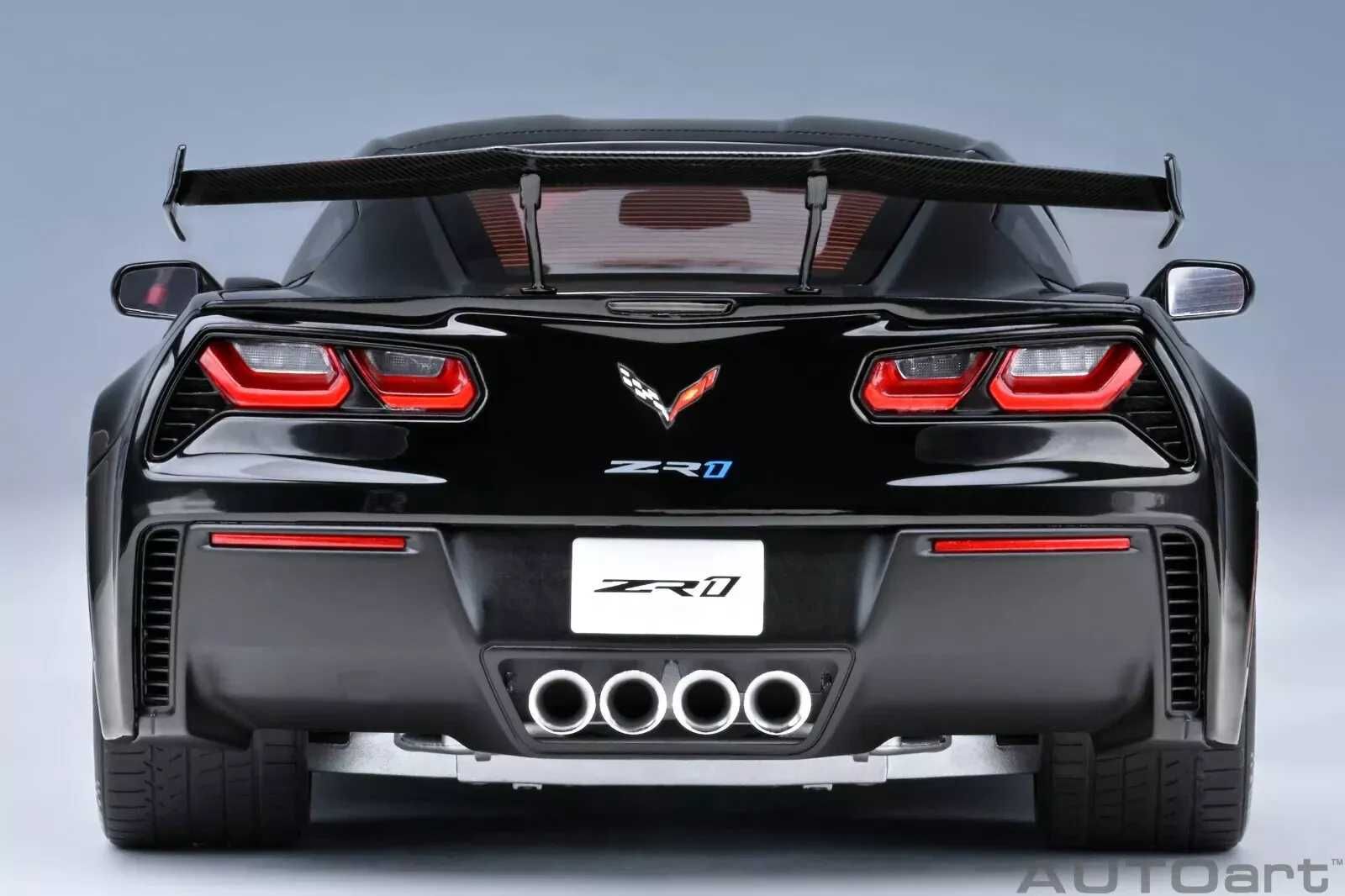 Chevrolet Corvette C7 ZR1, gloss black, AUTOart, M 1:18, 2019