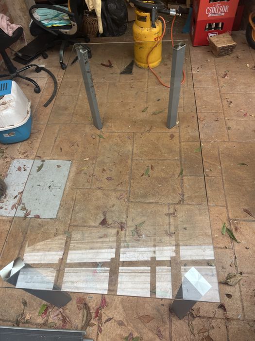 Masa sticla termorezistenta jysk terasa/sufragerie