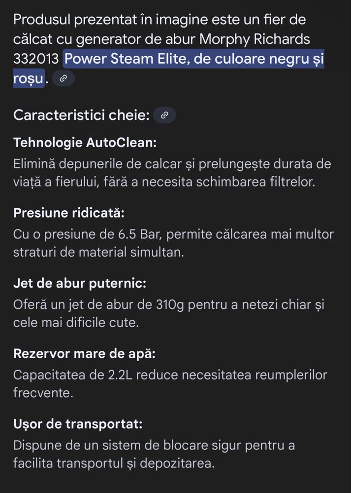 Statie de calcat cu abur