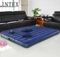 Двуспальный надувной матрас Intex(152*203см) +насос+2 подушки