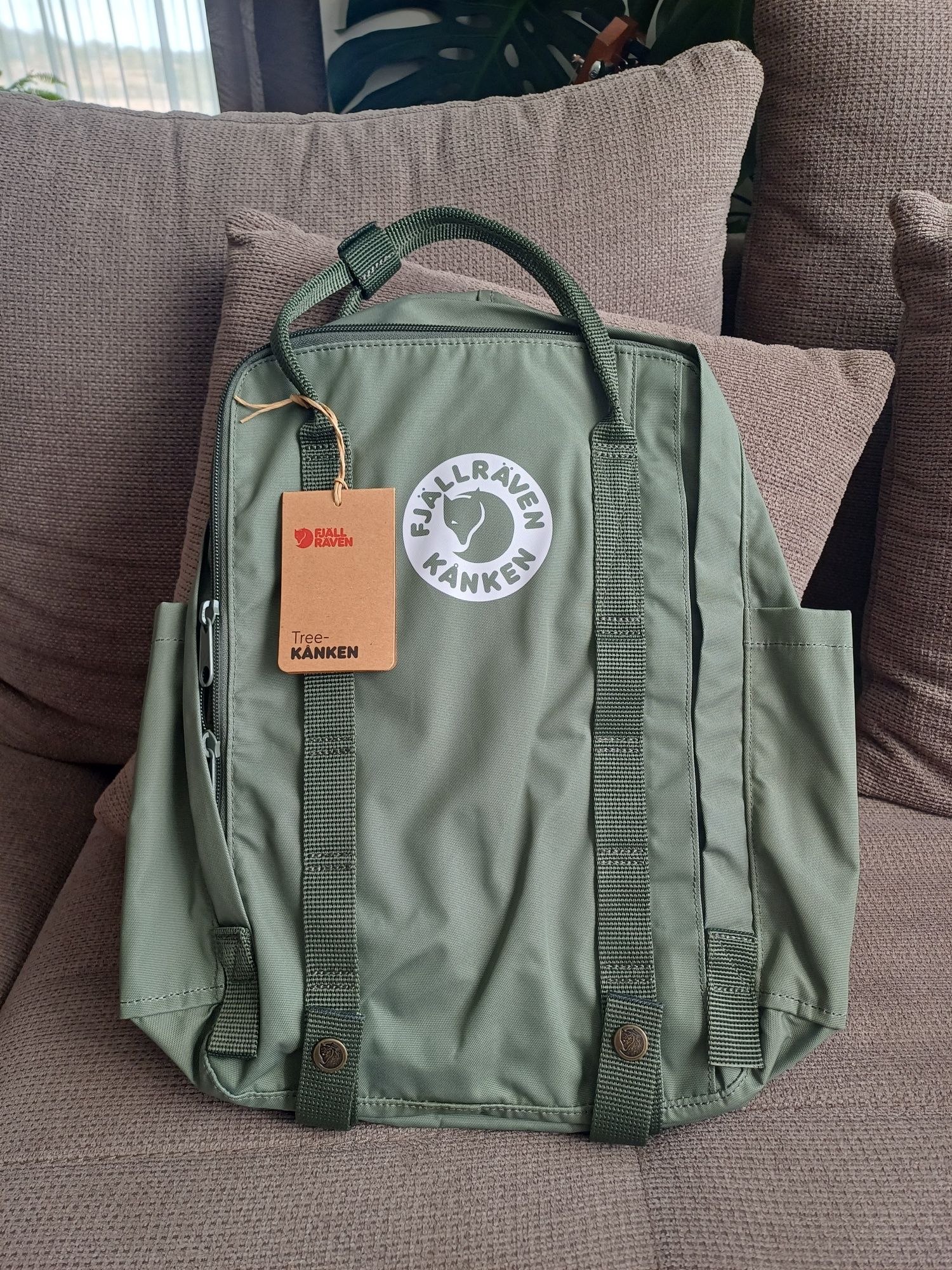 Fjällräven раница зелена
