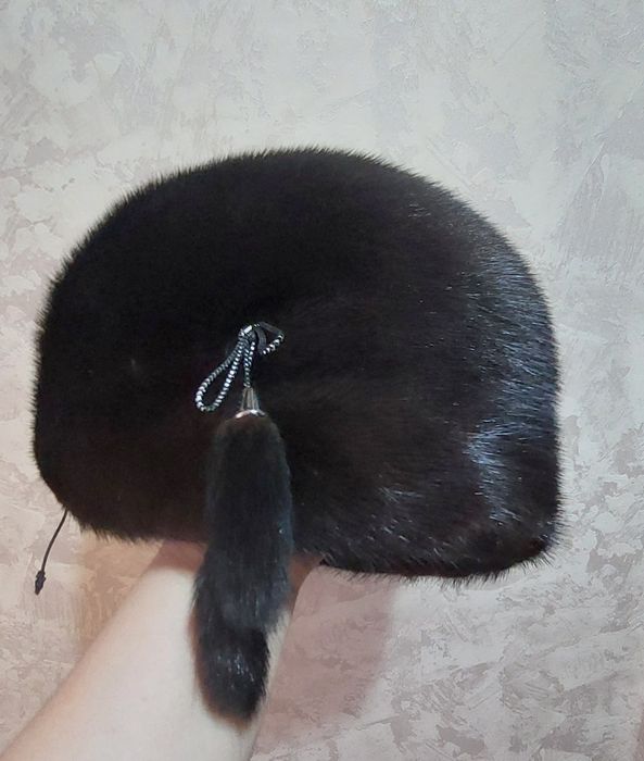 Шапка теплая норка
