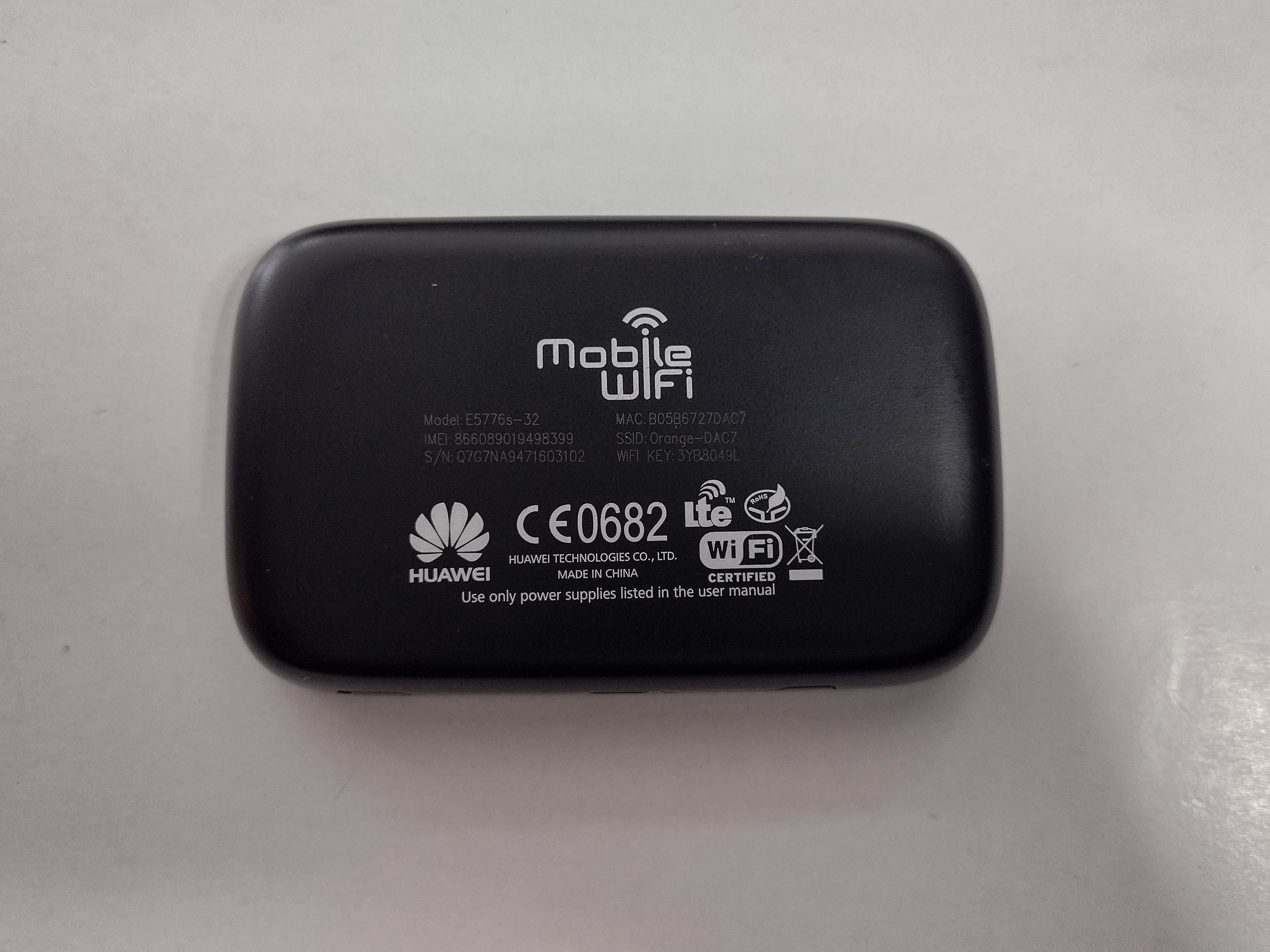 Router modem portabil cartela SIM 4G LTE Huawei E5776s-32 WIFI Hotspot